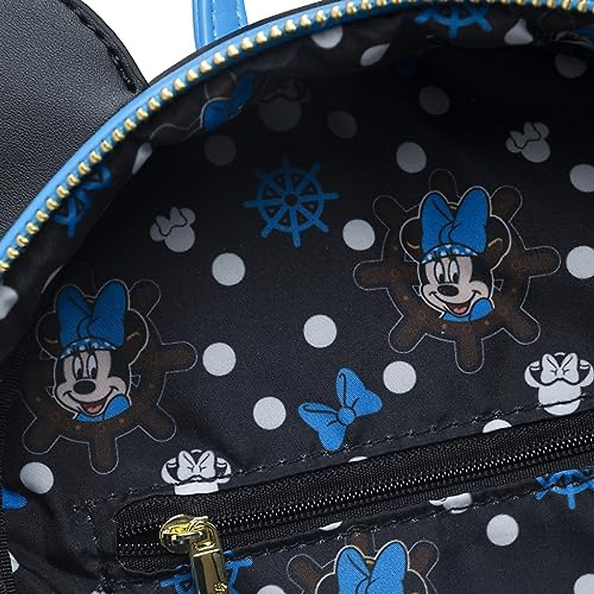 Disney Minnie Mouse Pirate Polka Dot Mini Backpack