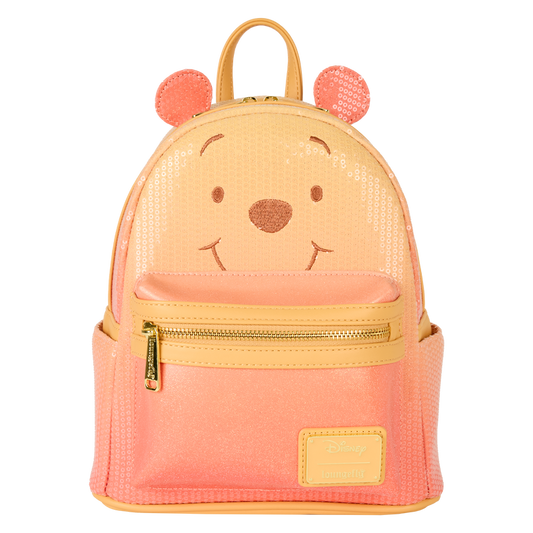 Disney Winnie the Pooh All That Glitters Sequin Mini Backpack