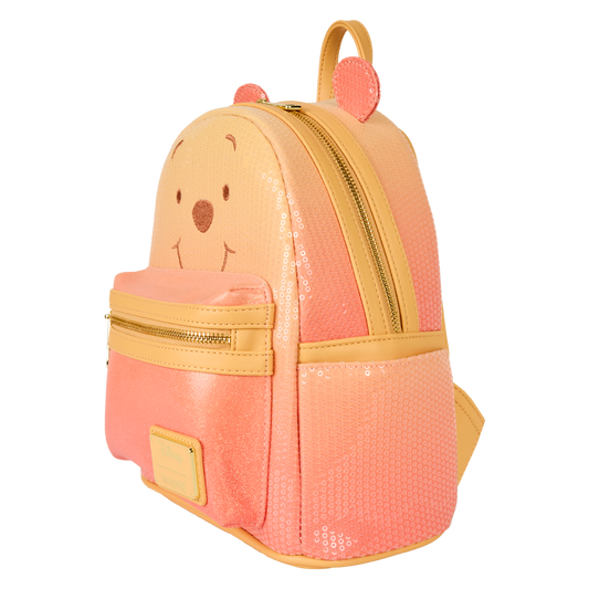 Disney Winnie the Pooh All That Glitters Sequin Mini Backpack
