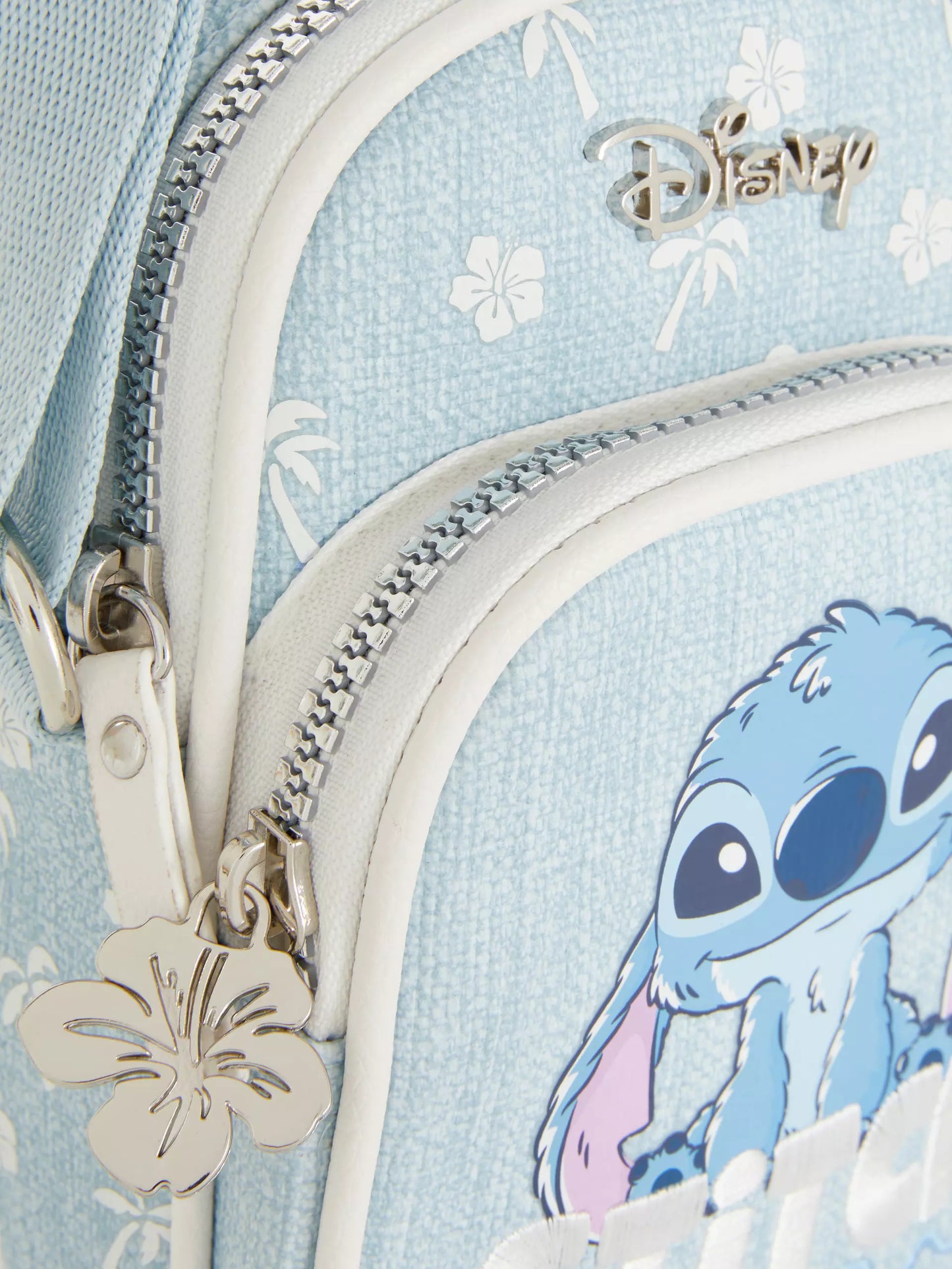 Disney Stitch Blue Canvas Crossbody