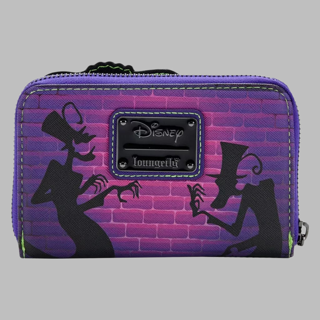 Disney Princess and the Frog Dr Facilier Glow in the Dark Zip Around Wallet