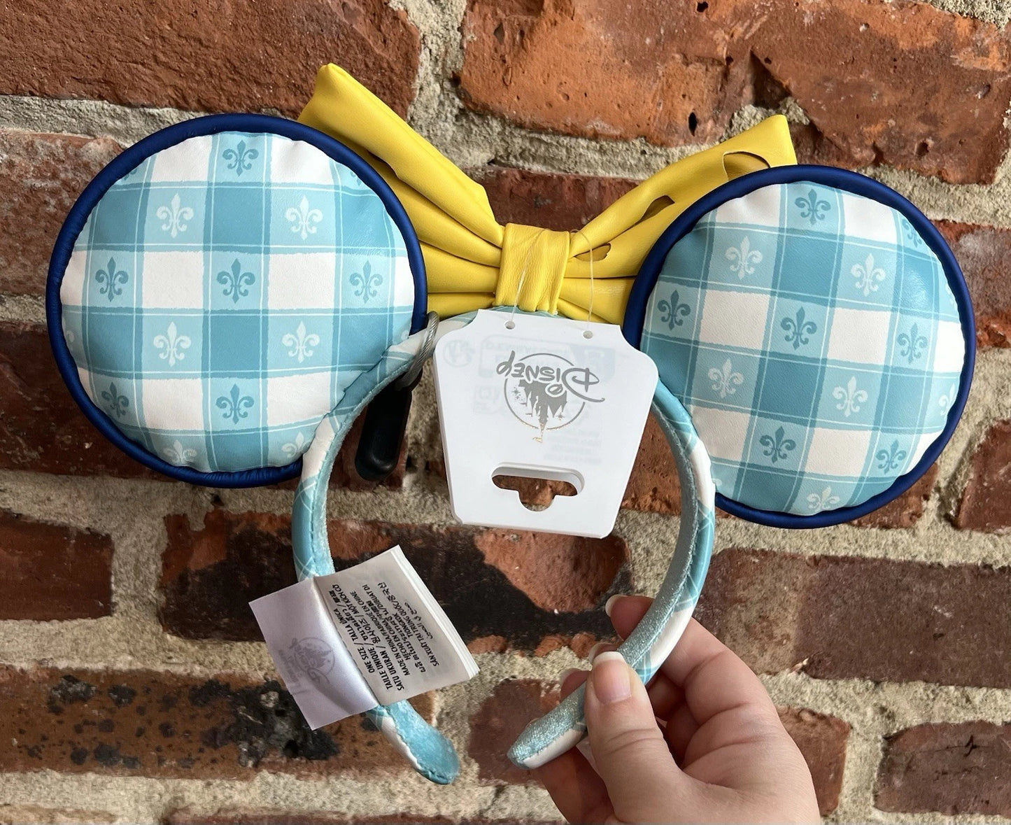 Disney Parks Ratatouille Chef Remy Emile Cheese Bow Ears Headband