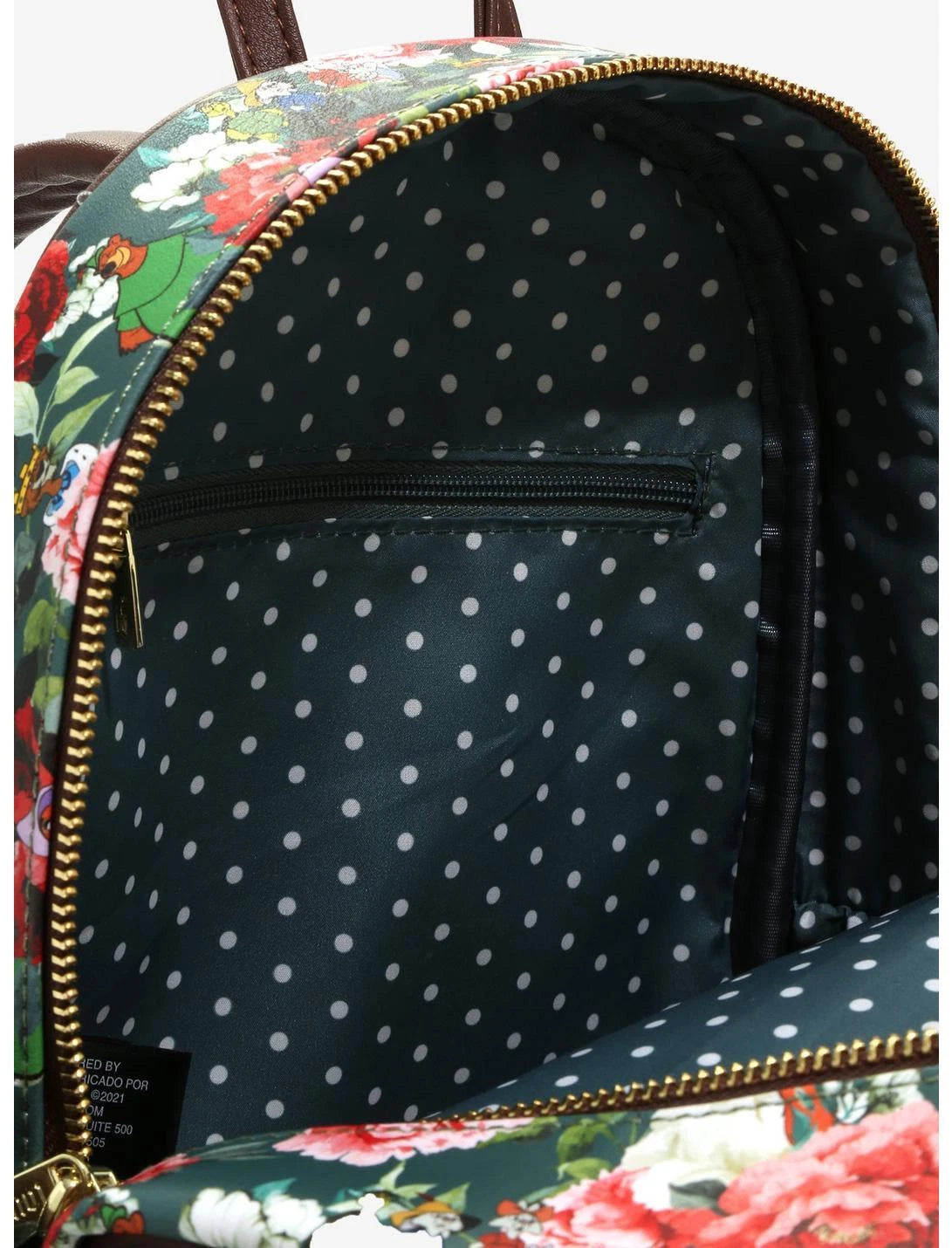 Disney Robin Hood Characters Floral Mini Backpack