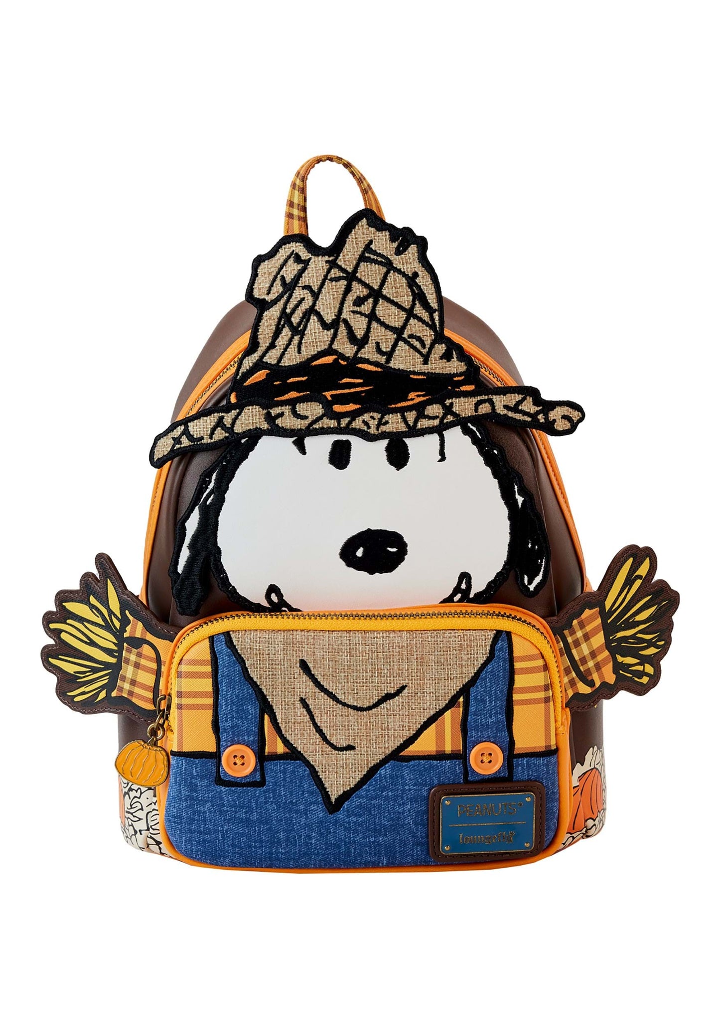 Peanuts Snoopy Scarecrow Cosplay Fall Mini Backpack