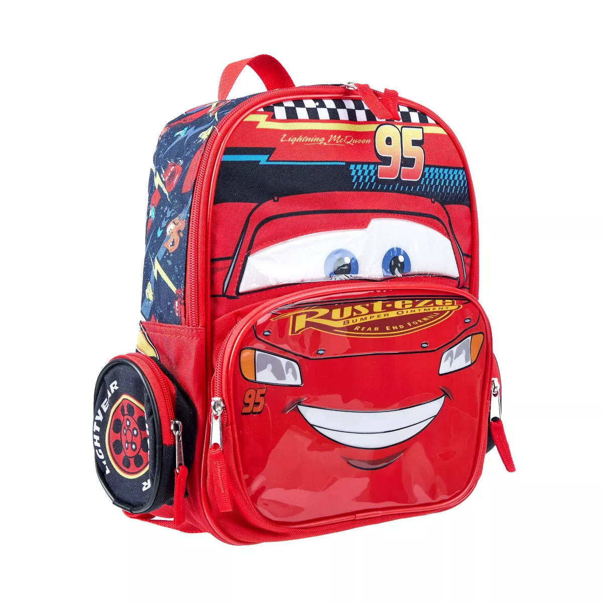 BP: Bioworld Disney Pixar Cars Lightening McQueen Toddler School Backpack