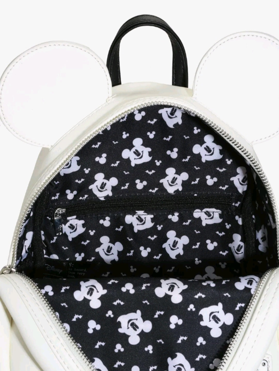 BP: Disney Mickey Mouse Ghost Glow in the Dark Mini Backpack