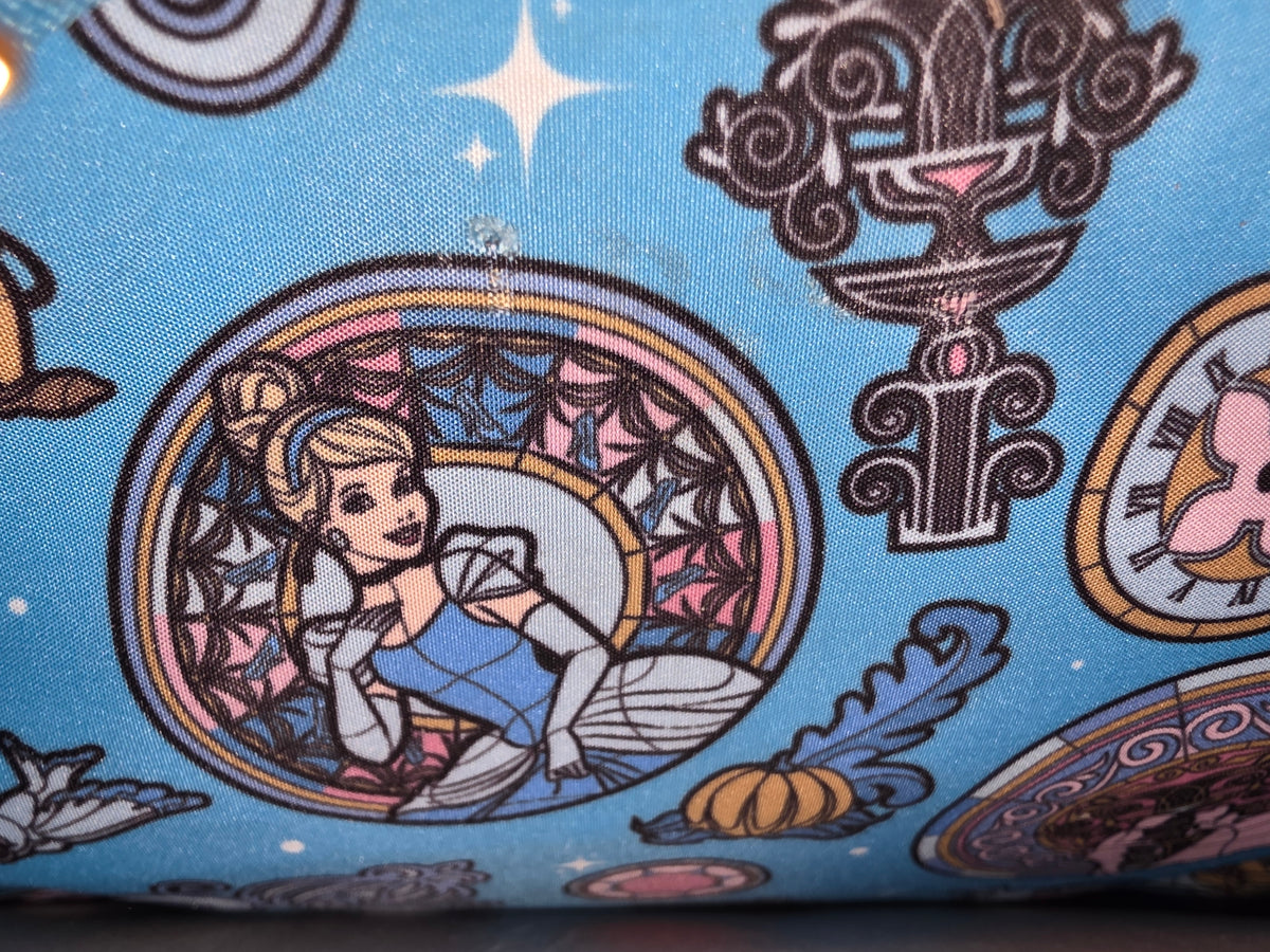 BP: Loungefly Disney Cinderella Amazon Exclusive Stained Glass Mini Backpack