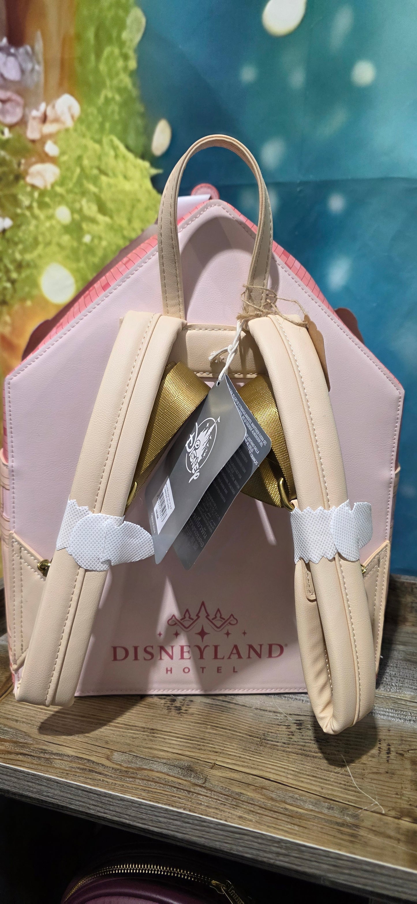 BP: Loungefly Disney Parks Disneyland Paris Hotel Clocktower Mini Backpack
