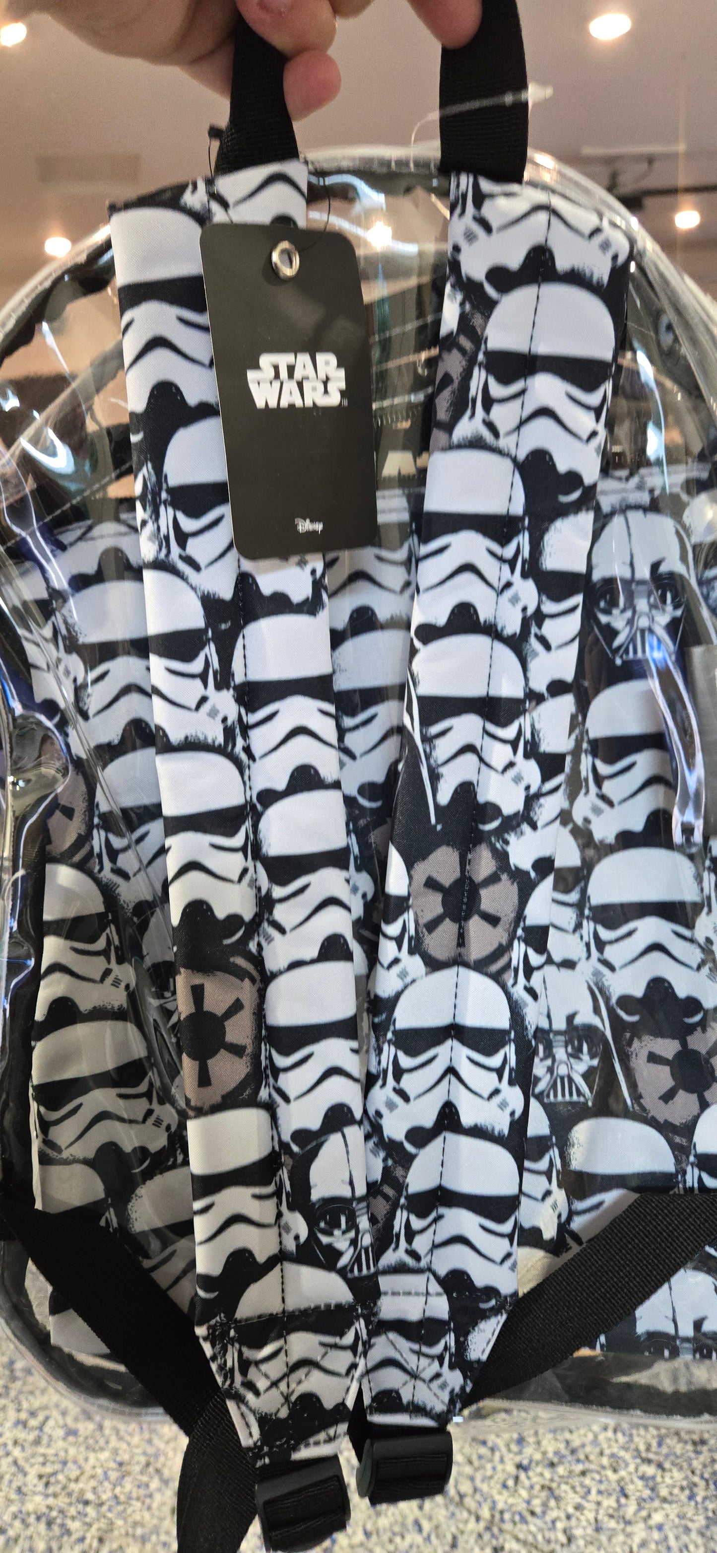 Star Wars Episode 4 New Hope Clear Full Backpack