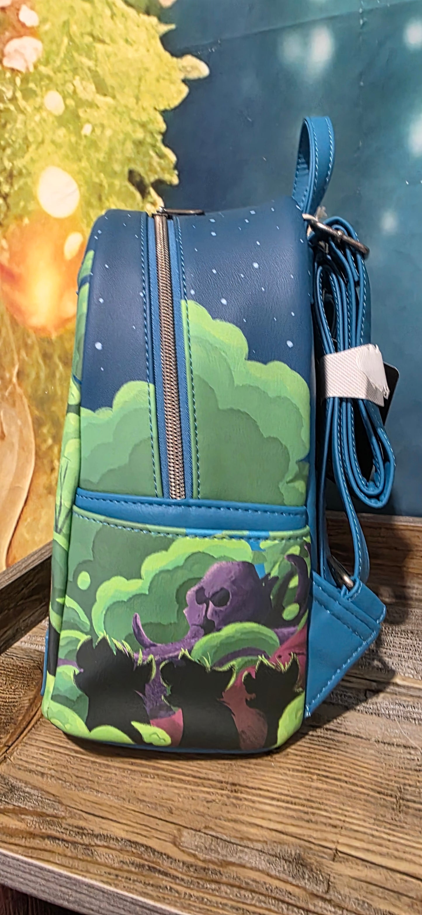 BP: Loungefly Disney The Lion King Scar and the Hyenas Pride Rock Mini Backpack