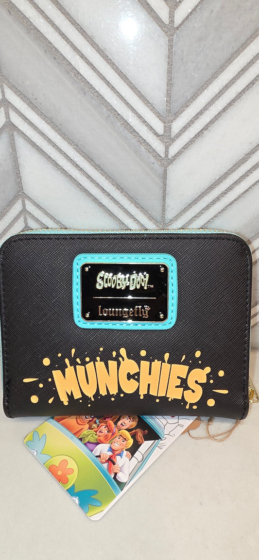 Warner Bros Scooby Doo Munchies Zip Around Wallet