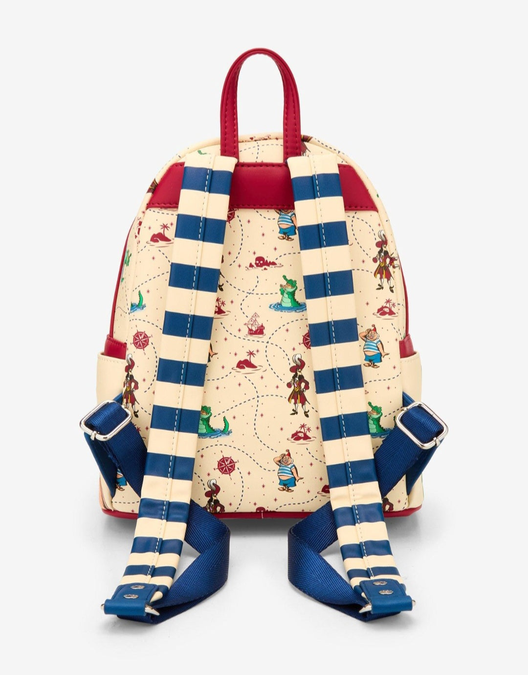 Disney Peter Pan Captain Hook Moveable Wheel Mini Backpack