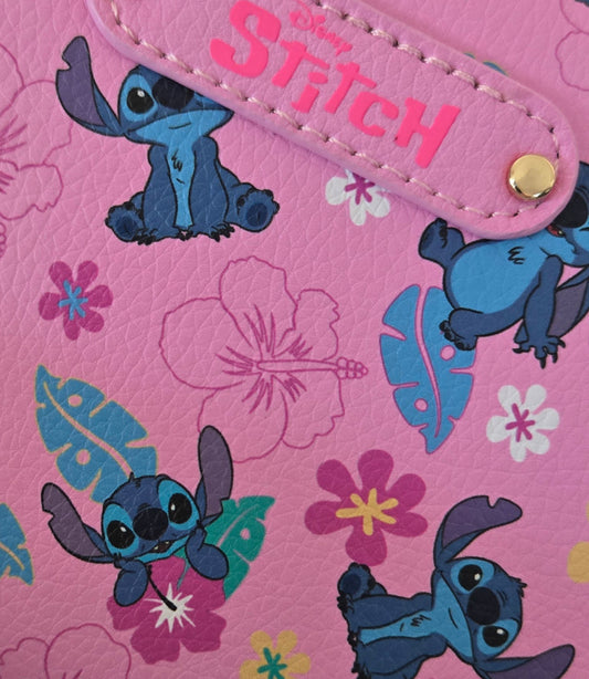 Disney Stitch Pink Wristlet Wallet