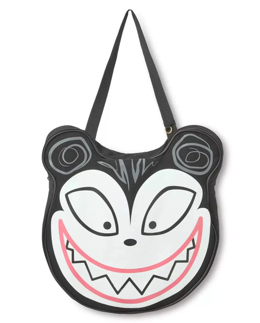 TOTE: Disney Parks NBC The Nightmare Before Christmas Vampire Scary Teddy Oversized Canvas Tote