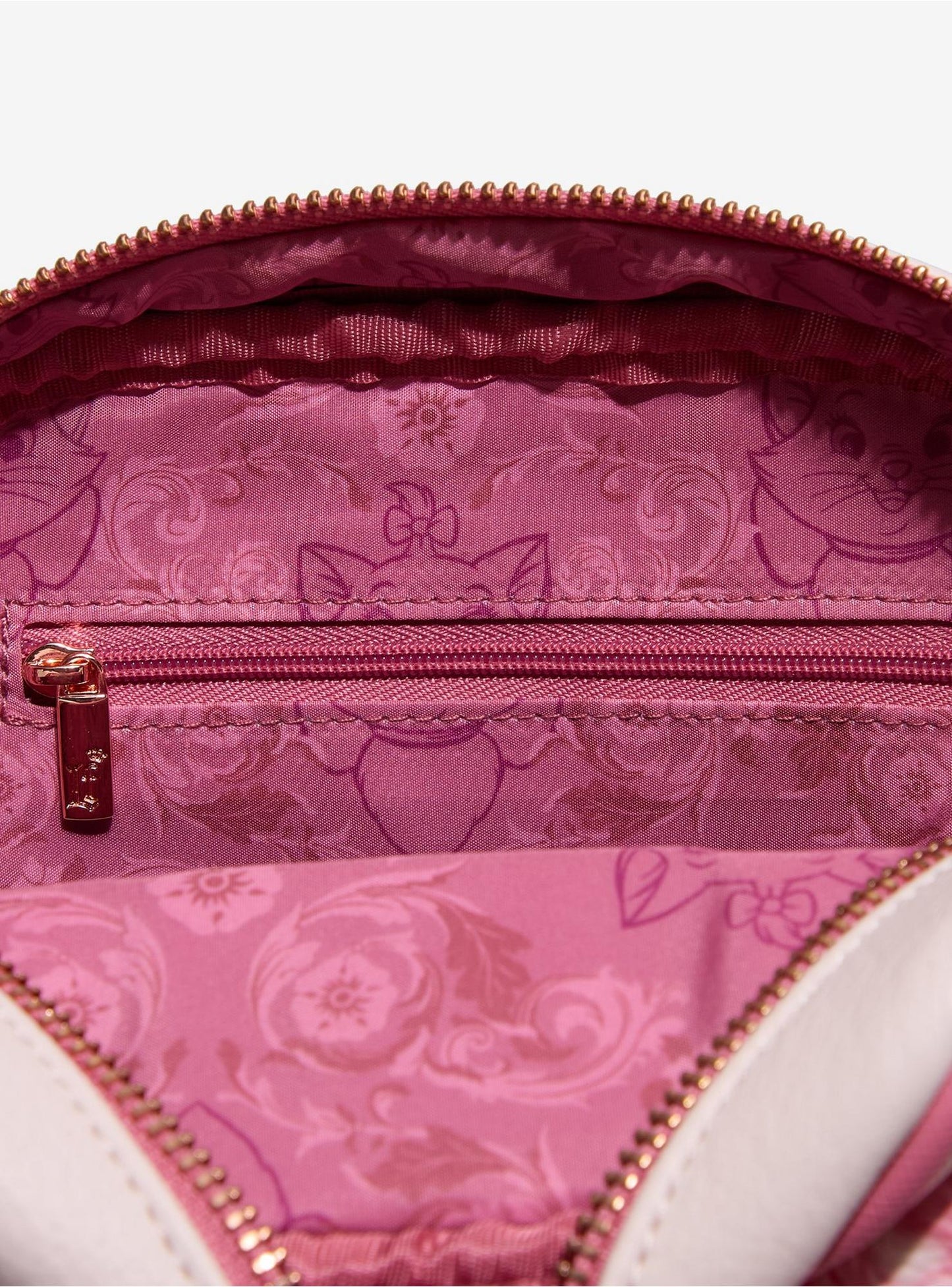 Disney Aristocats Marie Pink Tooling Flight Crossbody