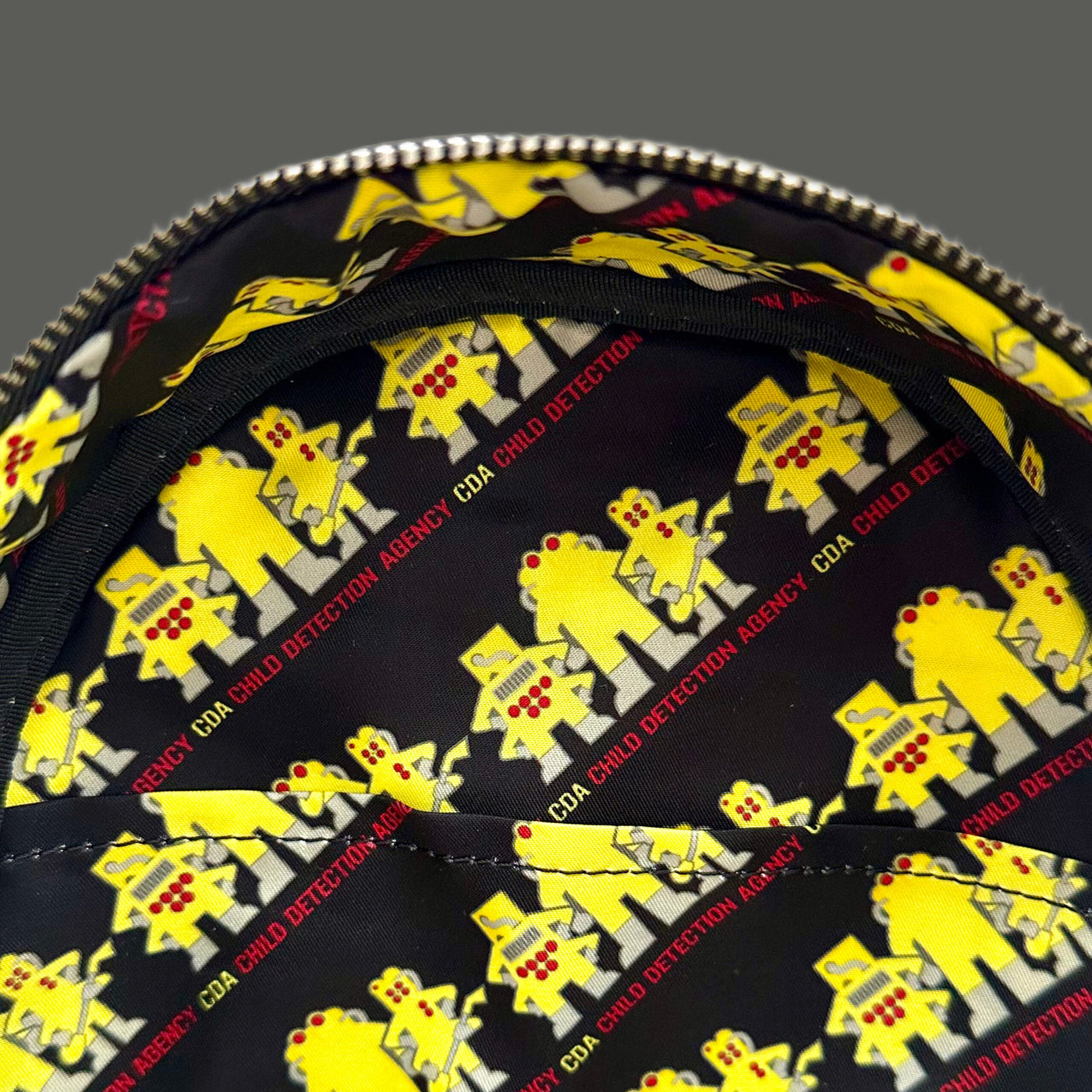 Disney Pixar Monsters Inc CDA Child Detection Agency 2319 Mini Backpack