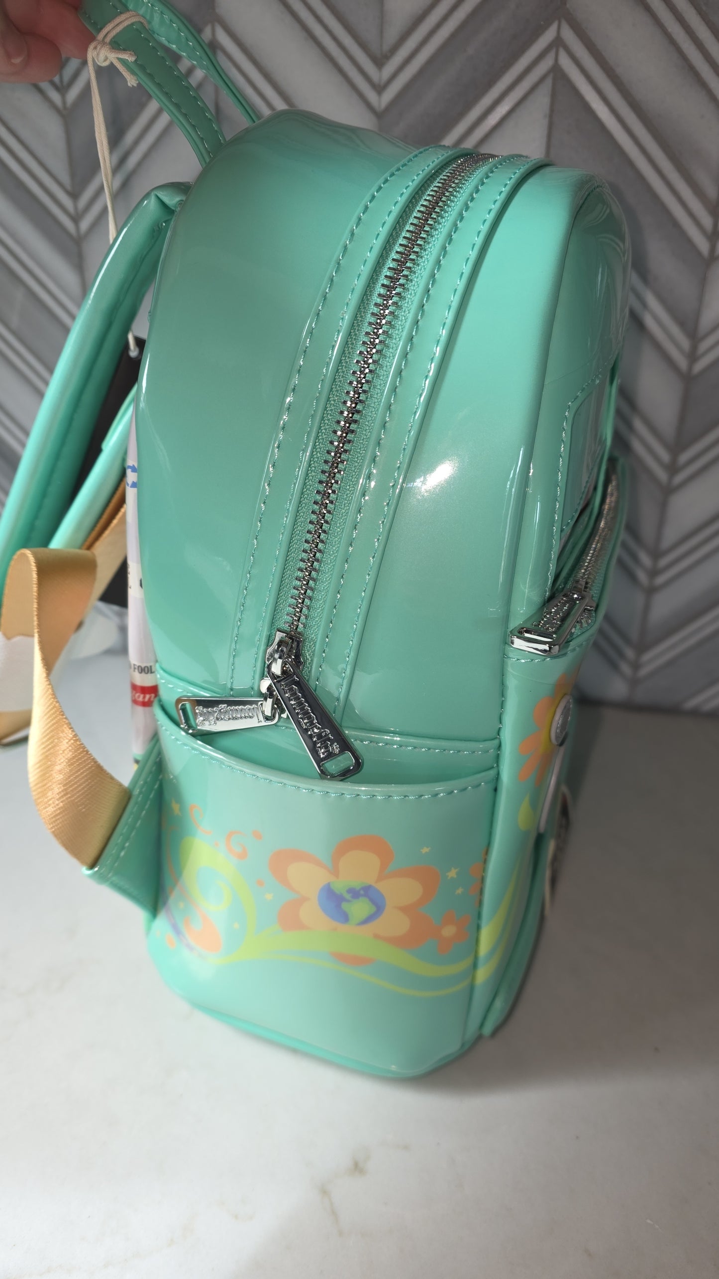 Disney Pixar Cars Fillmore VW Bus Cosplay Mini Backpack