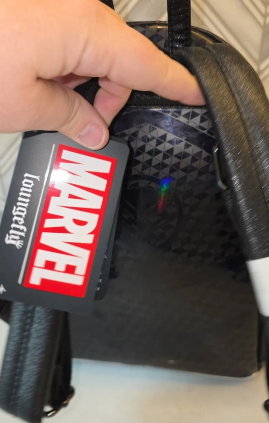 Disney Marvel Black Panther Mini Backpack with Matching Disney Parks Ears Headband