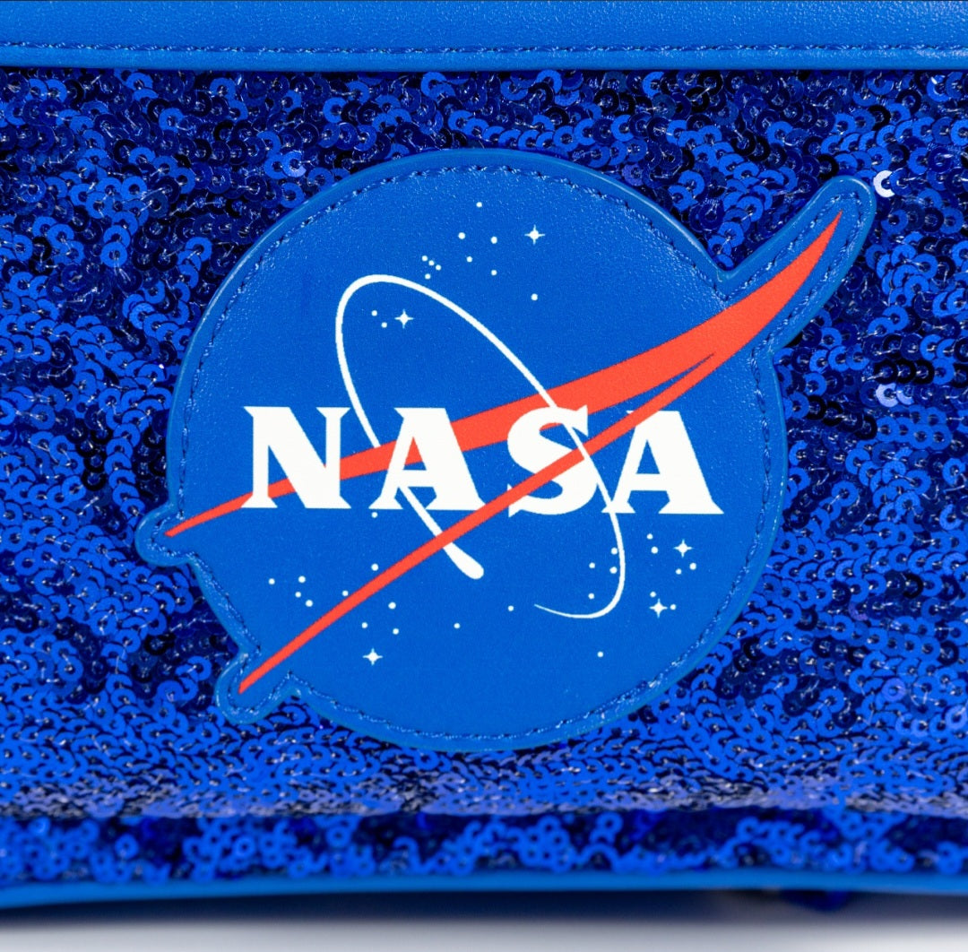 Kennedy Space Center NASA Sequin Mini Backpack