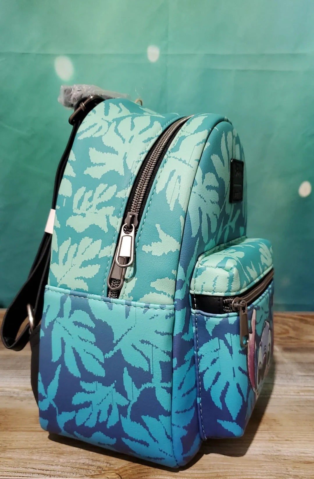 Disney Stitch Lick Watercolor Mini Backpack