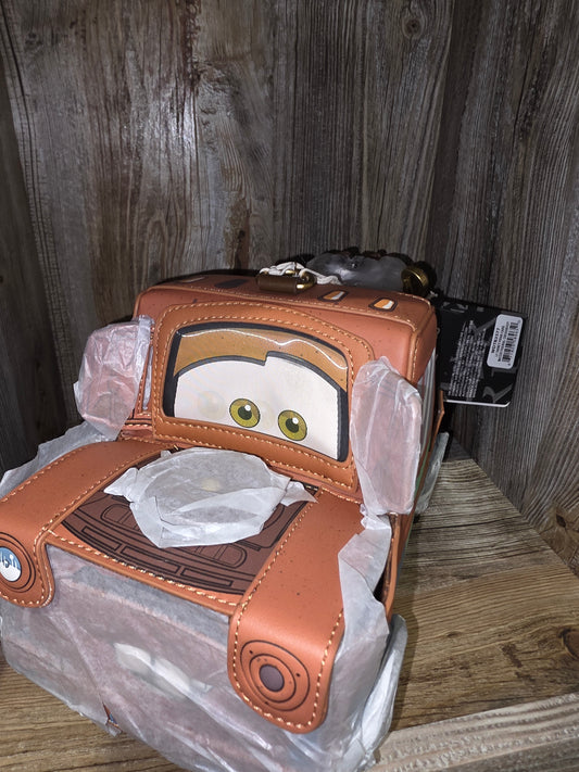 CB: Disney Pixar Cars Tow Mater Figural Crossbody