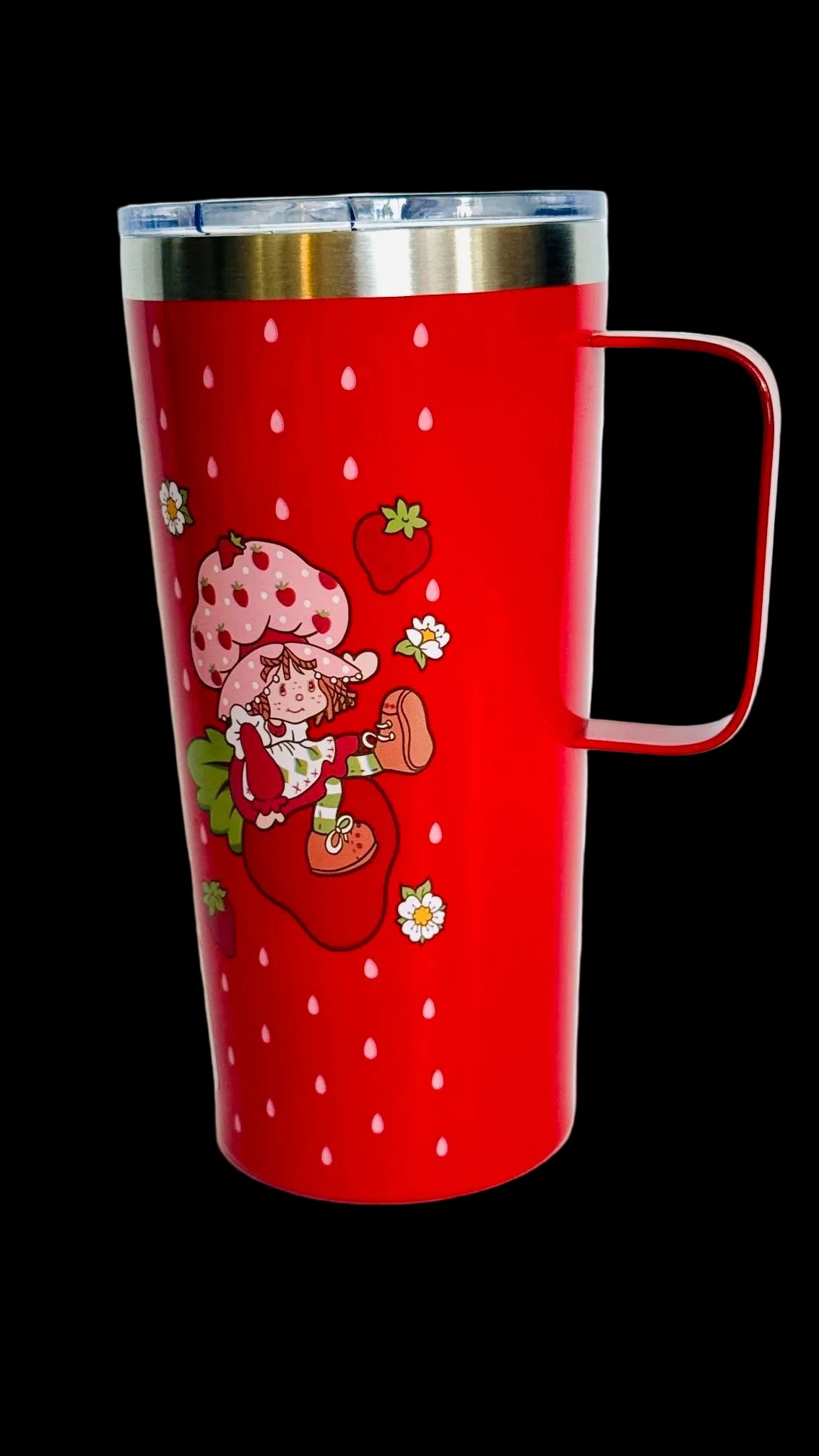 Strawberry Shortcake Tumbler with Handle