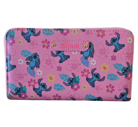 Disney Stitch Pink Wristlet Wallet