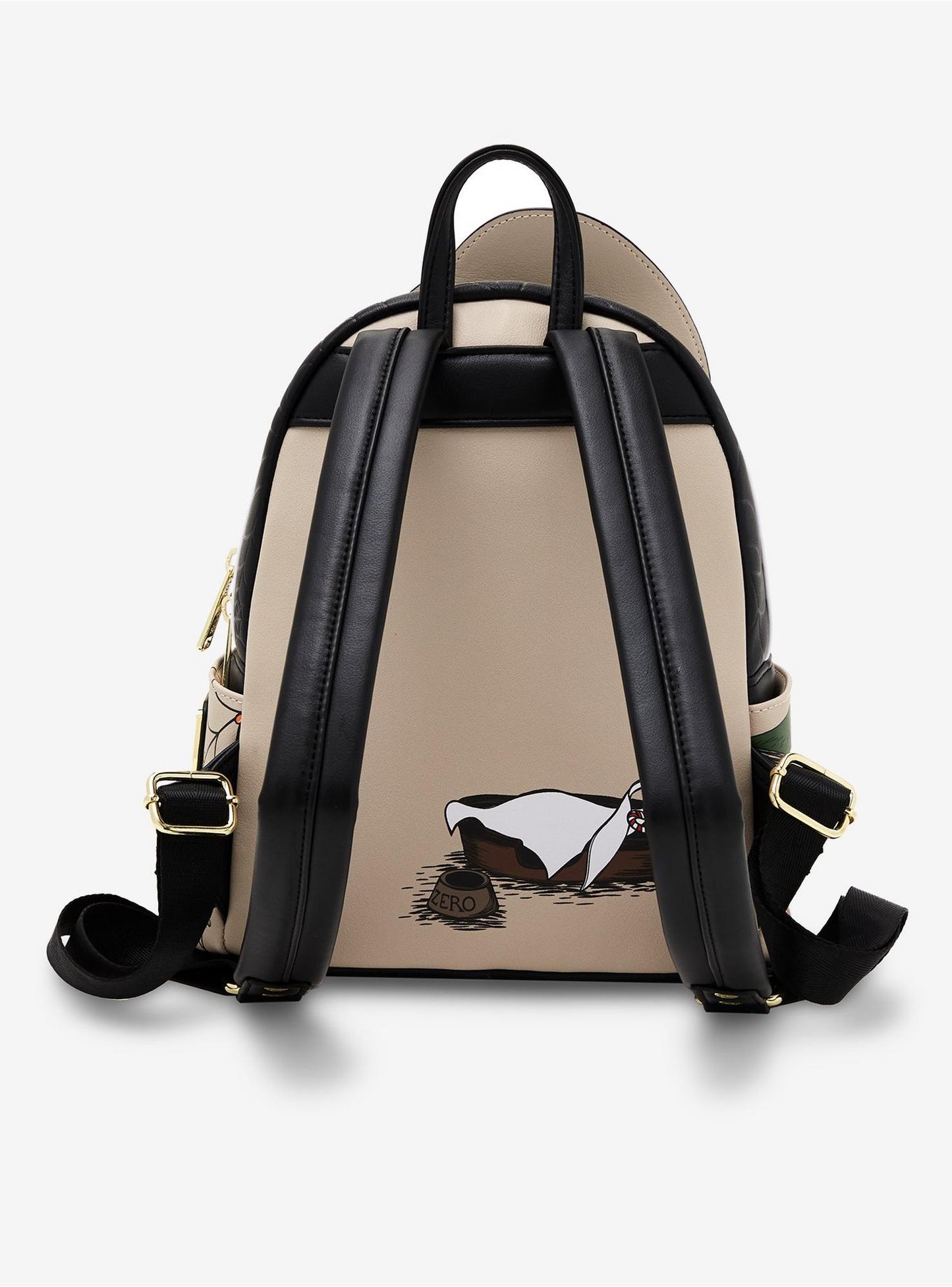 Disney NBC The Nightmare Before Christmas Bedtime Jack with Scientific Method GITD Mini Backpack