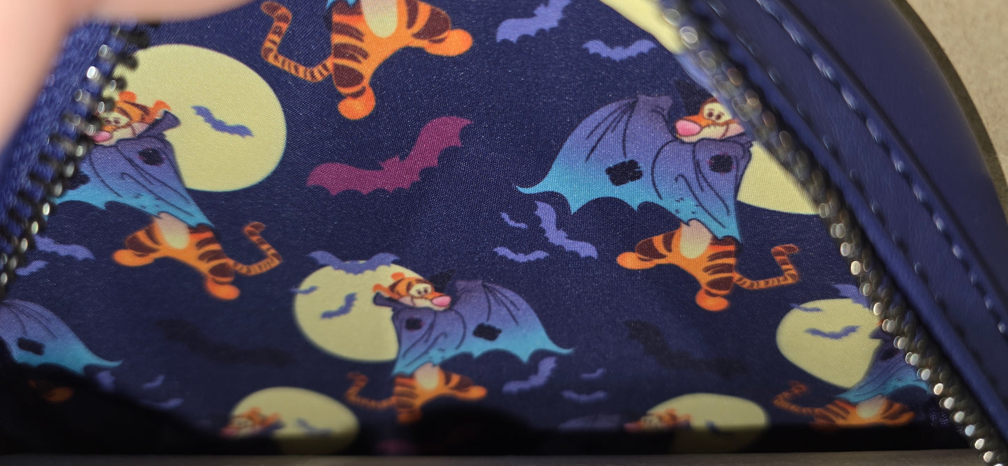 BP: Loungefly Disney Winnie the Pooh Tigger Vampire Halloween GITD Mini Backpack