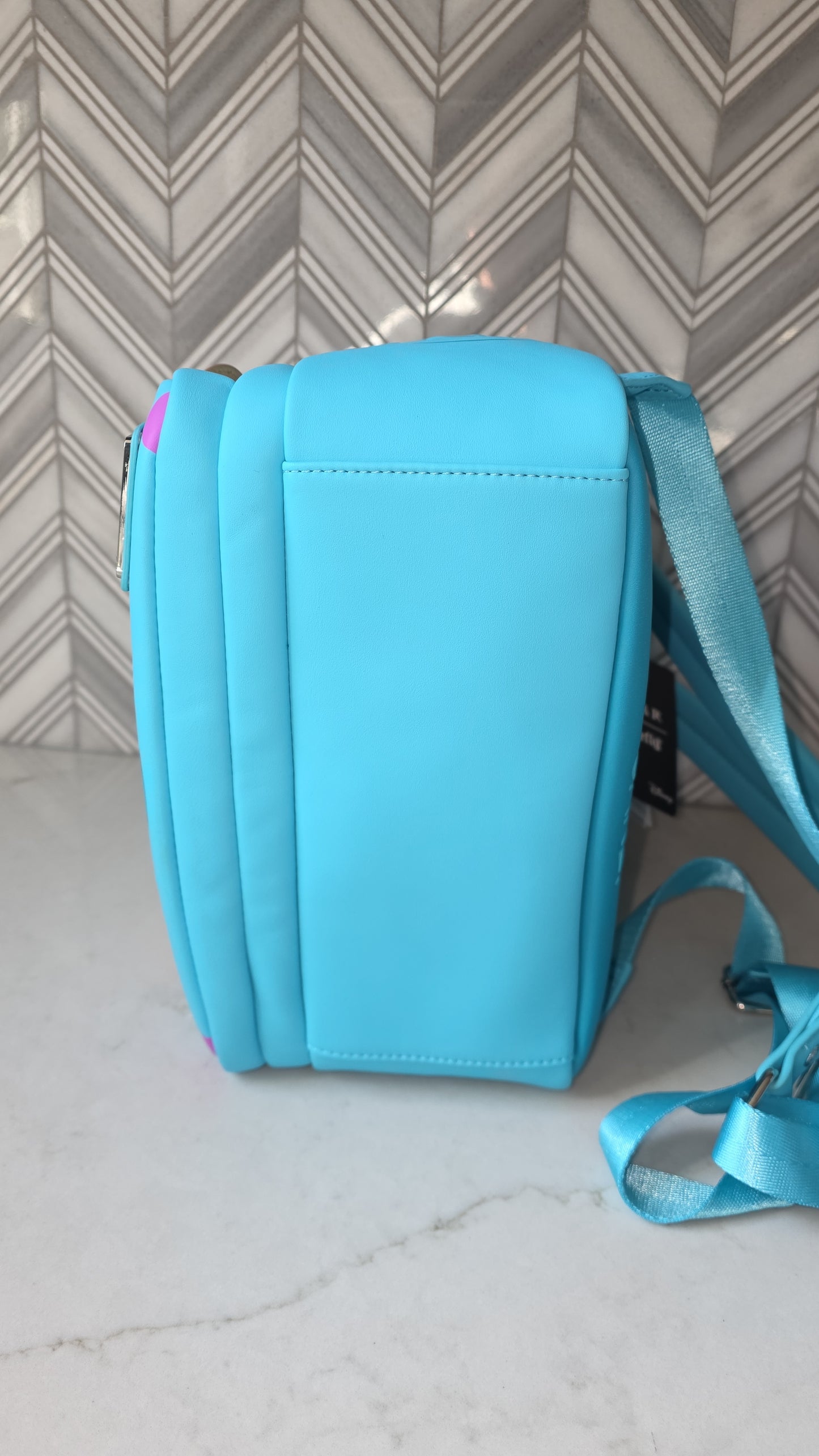 Disney Pixar Monster's Inc Retired Multi-Character Triple Pocket Mini Backpack