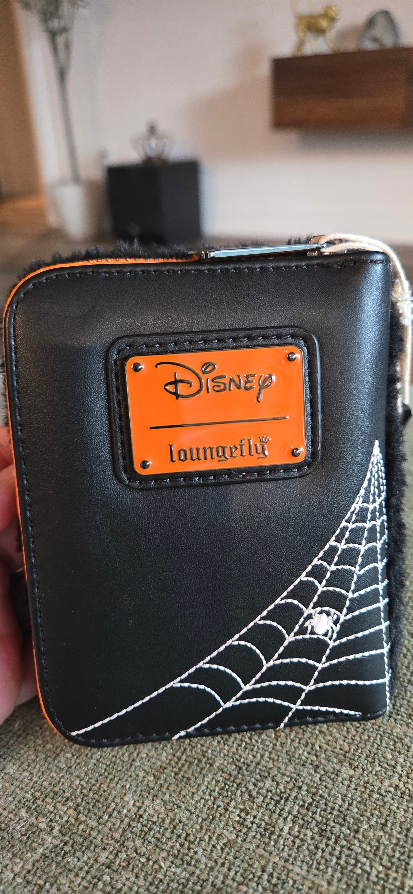 Disney Stitch Plush Halloween Spider Wallet