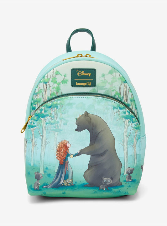 Disney Brave Merida Bear Family Forest Mini Backpack