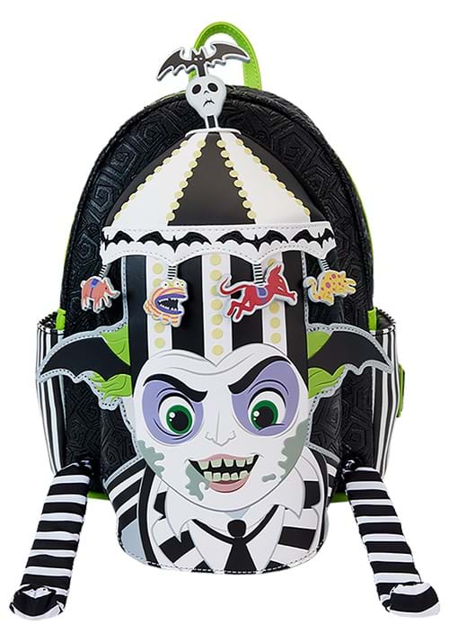 WB Beetlejuice Carousel Light Up GITD Cosplay Mini Backpack