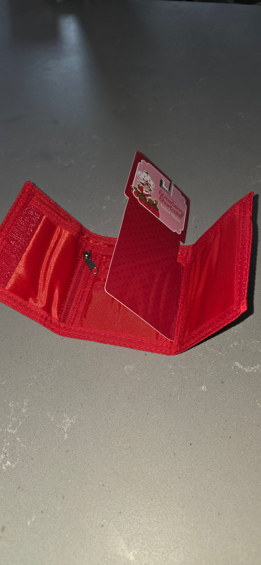 WALLET: Strawberry Shortcake Trifold Wallet