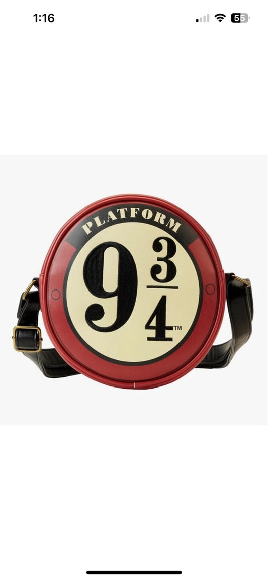 Harry Potter Platform Nine and Three Quarters Train Crossbody