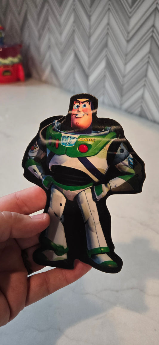 Disney Pixar Toy Story Buzz Lightyear 3D Lenticular Sticker