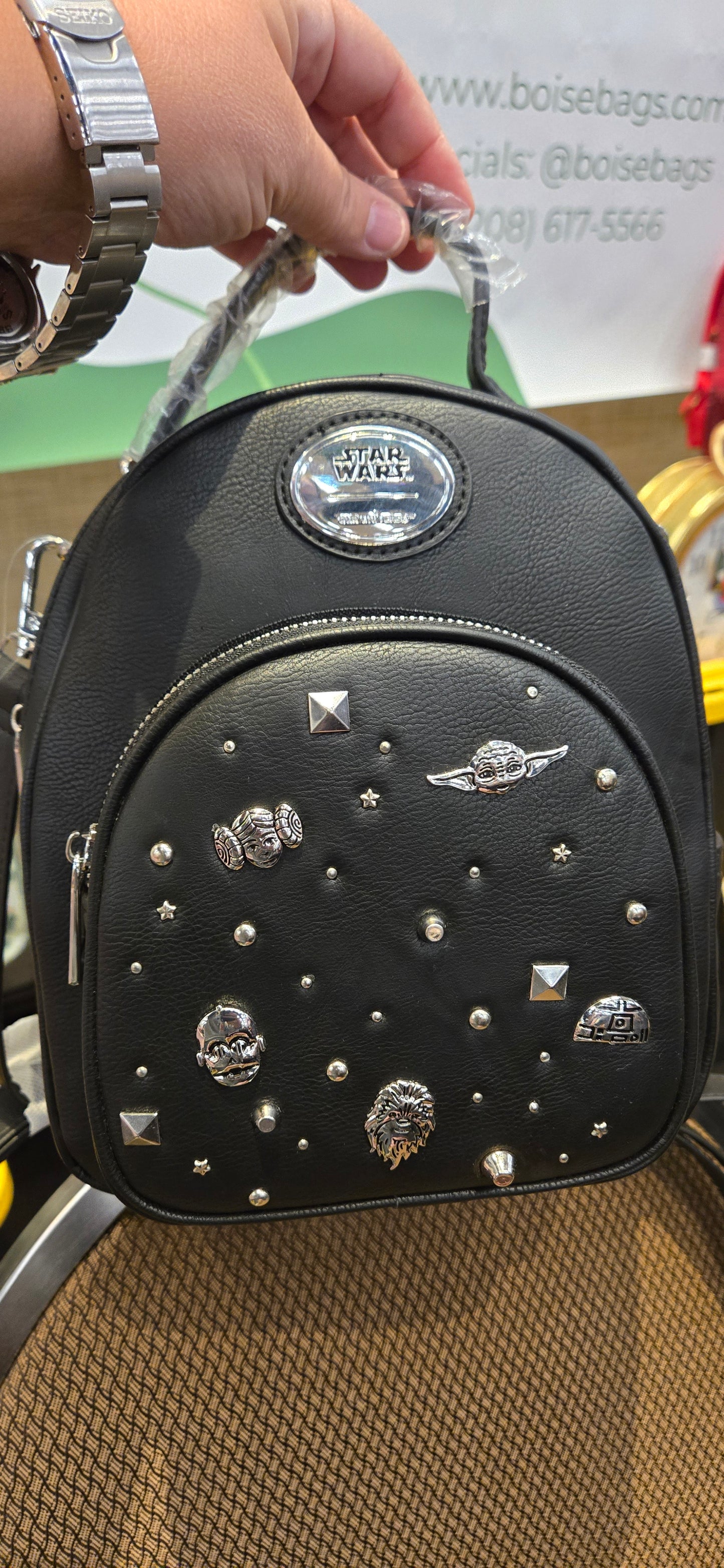 Star Wars Stud Rebels Star Galaxy Convertible Mini Backpack