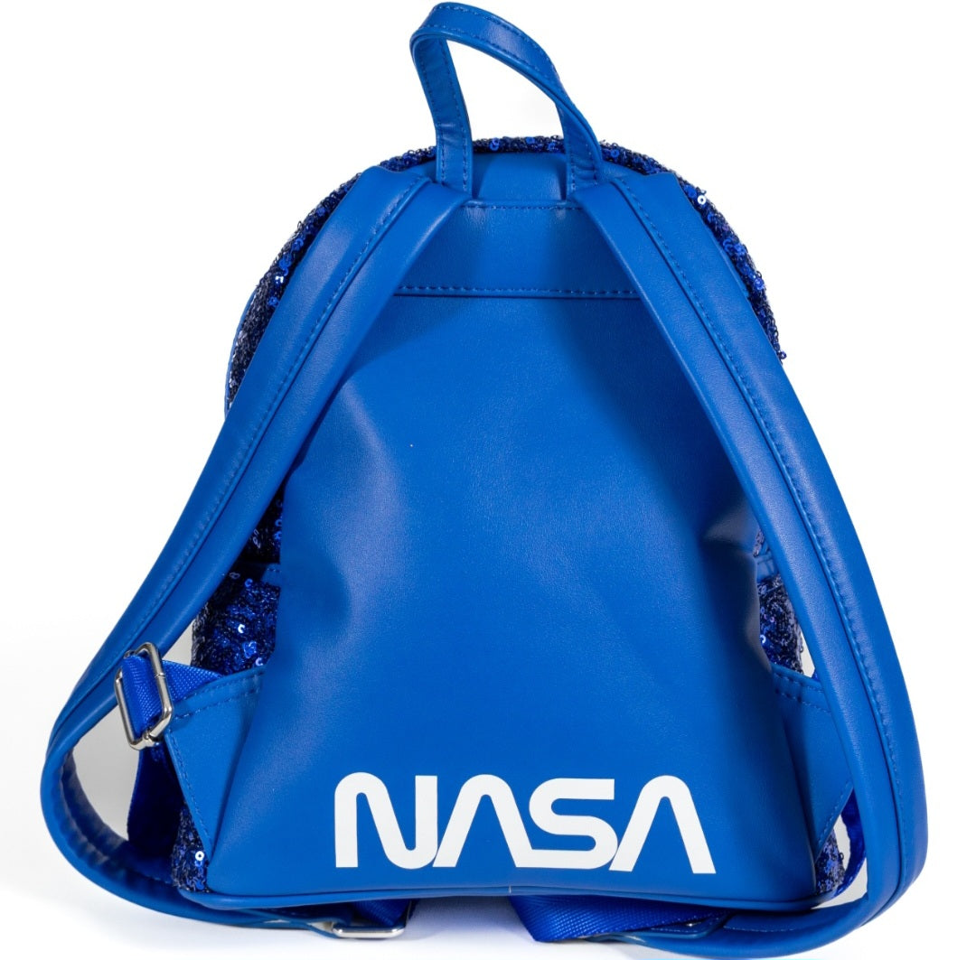 Kennedy Space Center NASA Sequin Mini Backpack