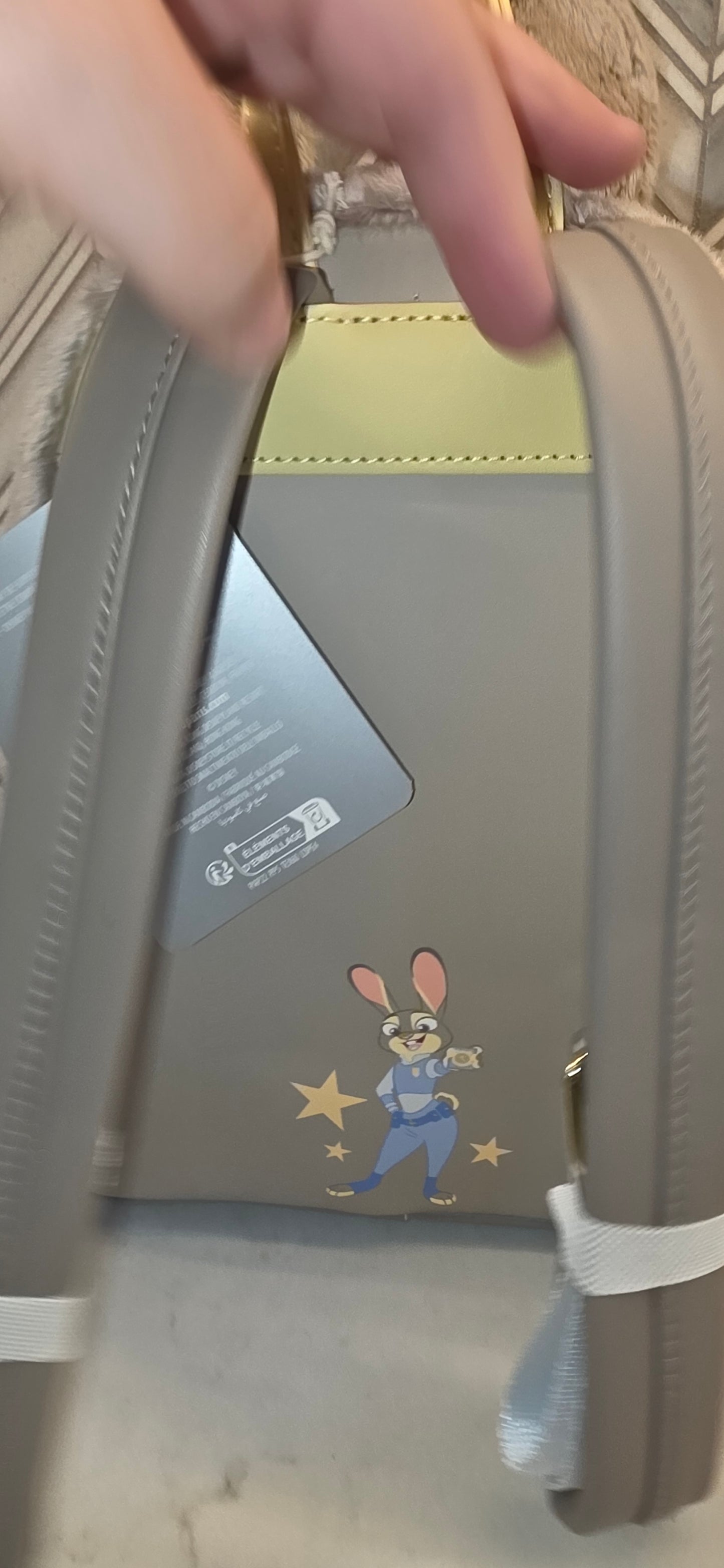 BP: Loungefly Disney Parks Zootopia Judy Hopps Plush Mini Backpack