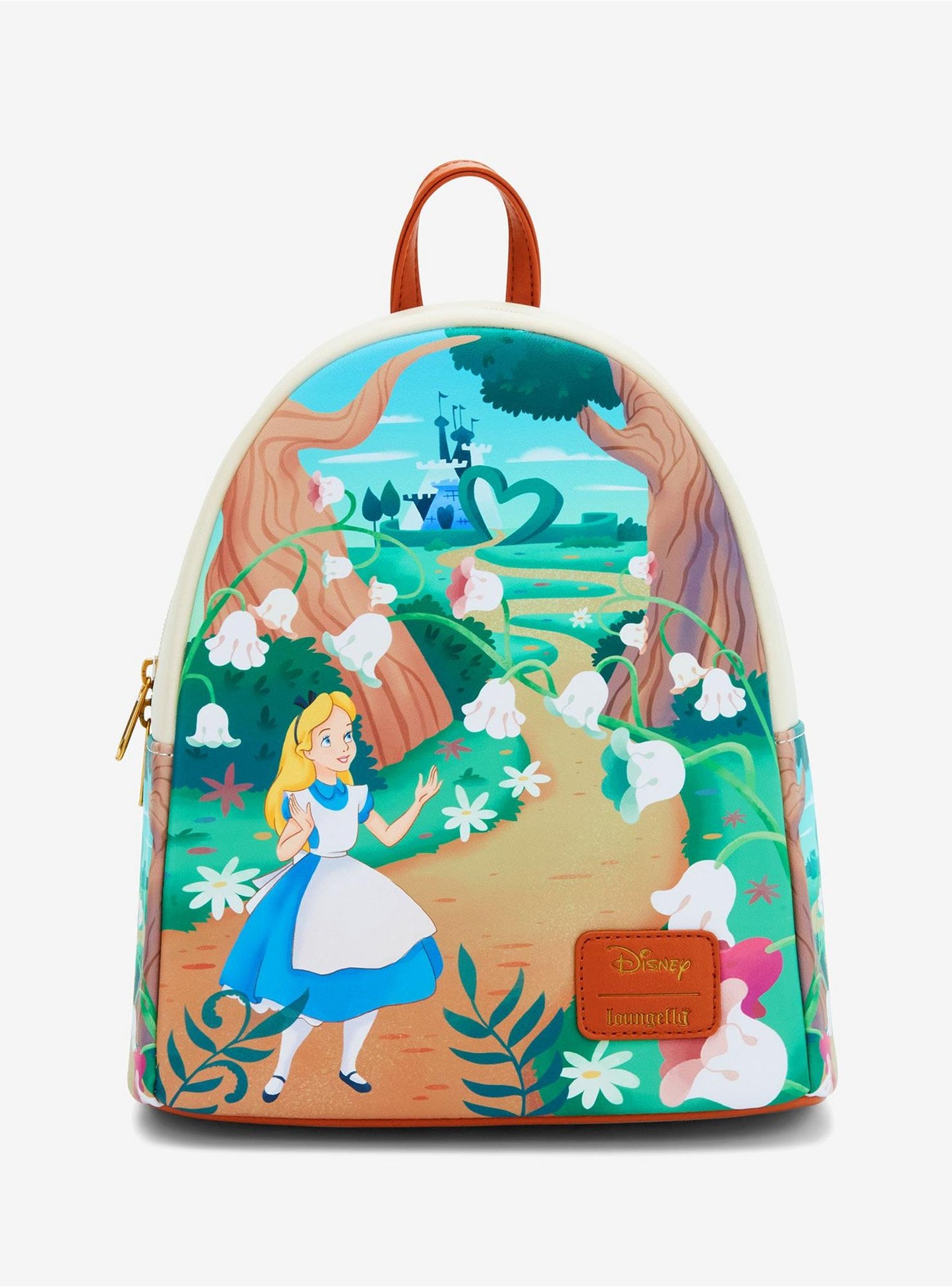 Disney Alice in Wonderland Flower Walkway Mini Backpack