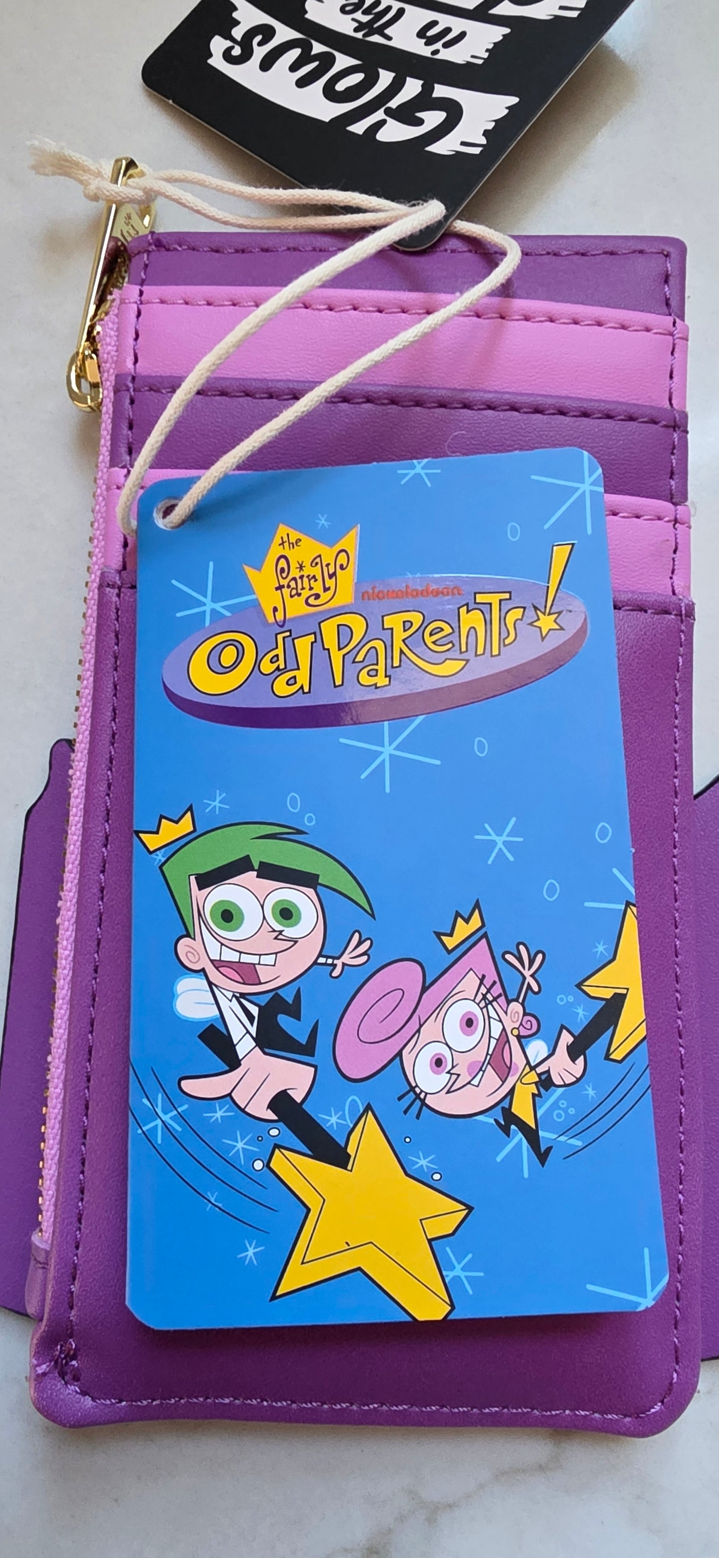 WALLET: Loungefly Nickelodeon Fairly Odd Parents Large Cardholder