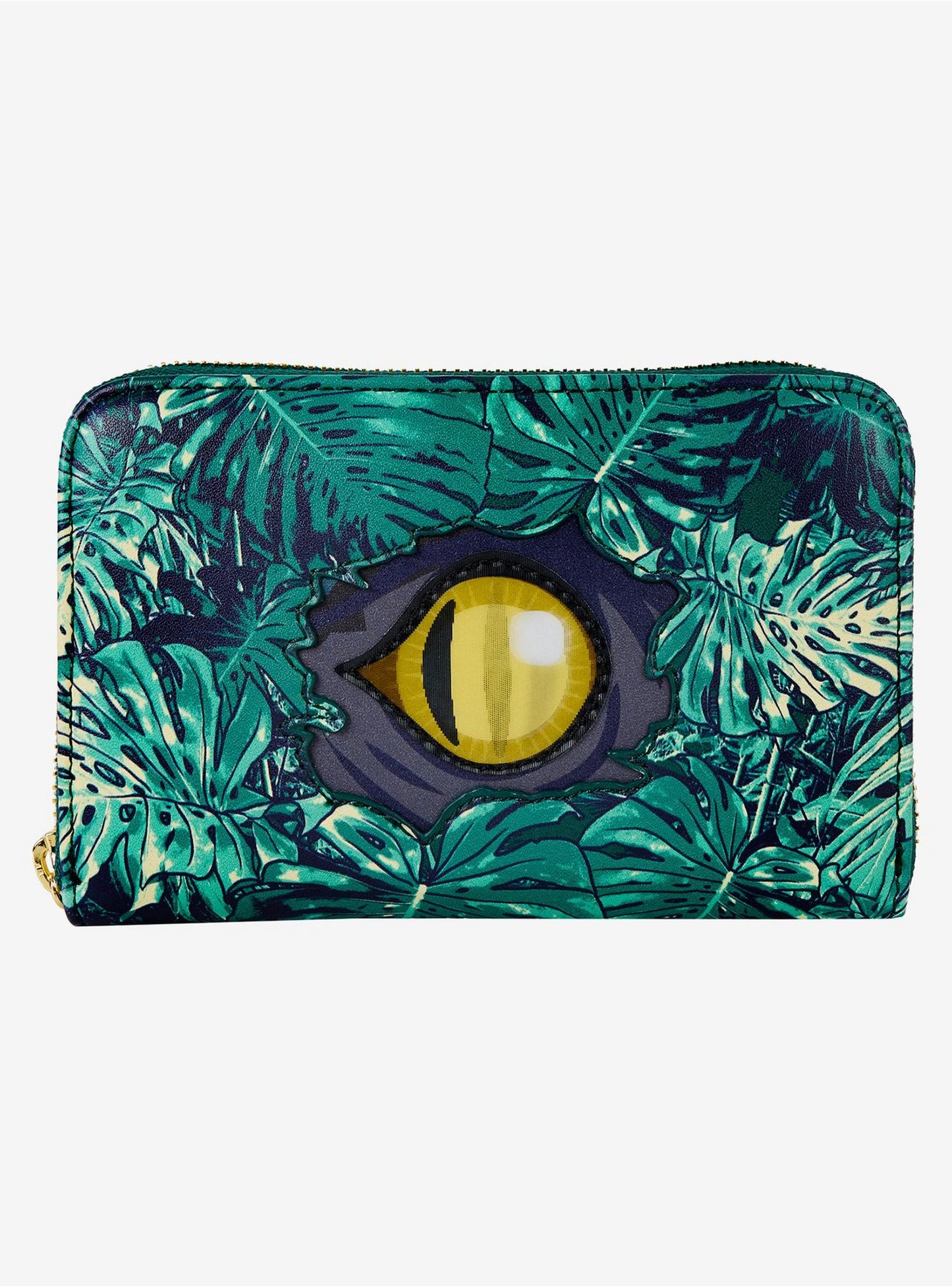 Disney Jurassic Park Velociraptor Lenticular Zip Around Wallet