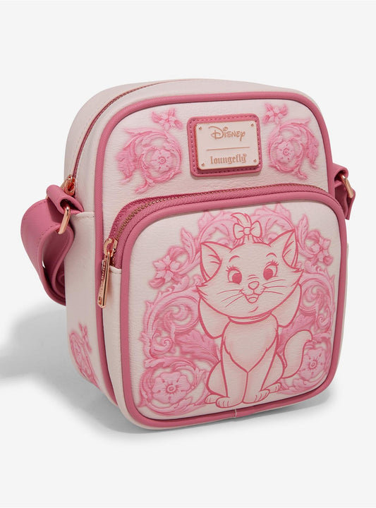 Disney Aristocats Marie Pink Tooling Flight Crossbody