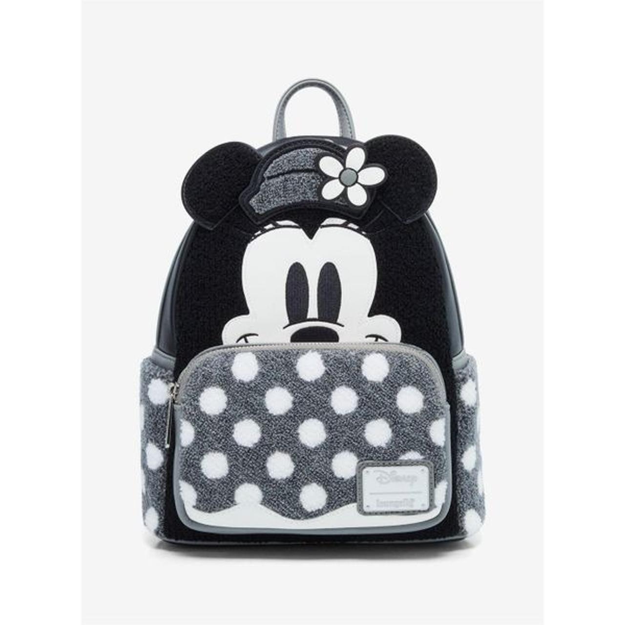 Limited Edition Disney Minnie Mouse Figural Chenille Steamboat Willie Mini Backpack