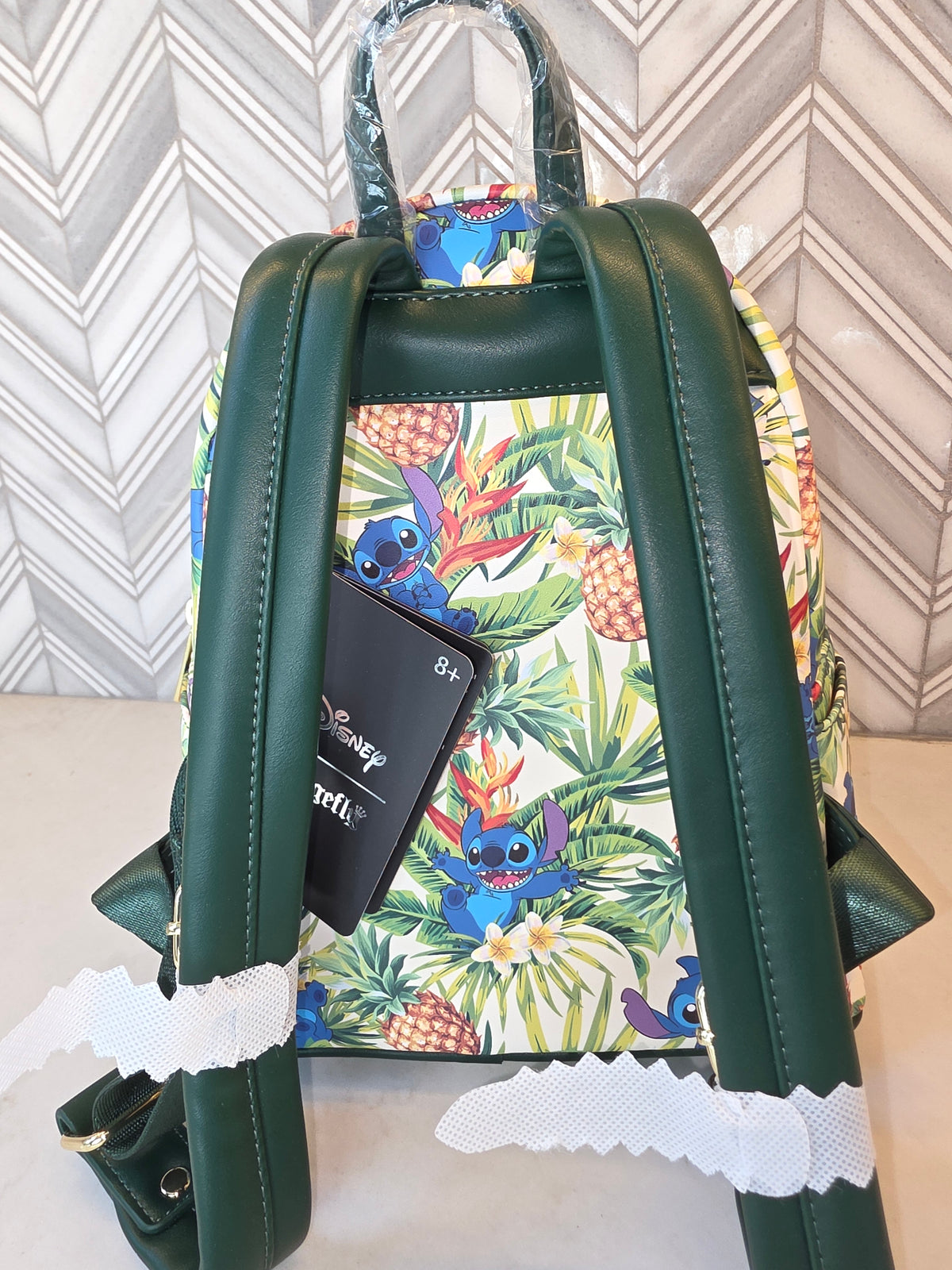BP: Loungefly Disney Stitch Tropical AOP Mini Backpack