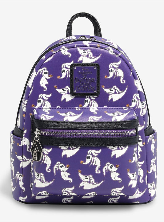 Disney The Nightmare Before Christmas Zero Allover Print Glow-in-the-Dark Mini Backpack — BoxLunch Exclusive