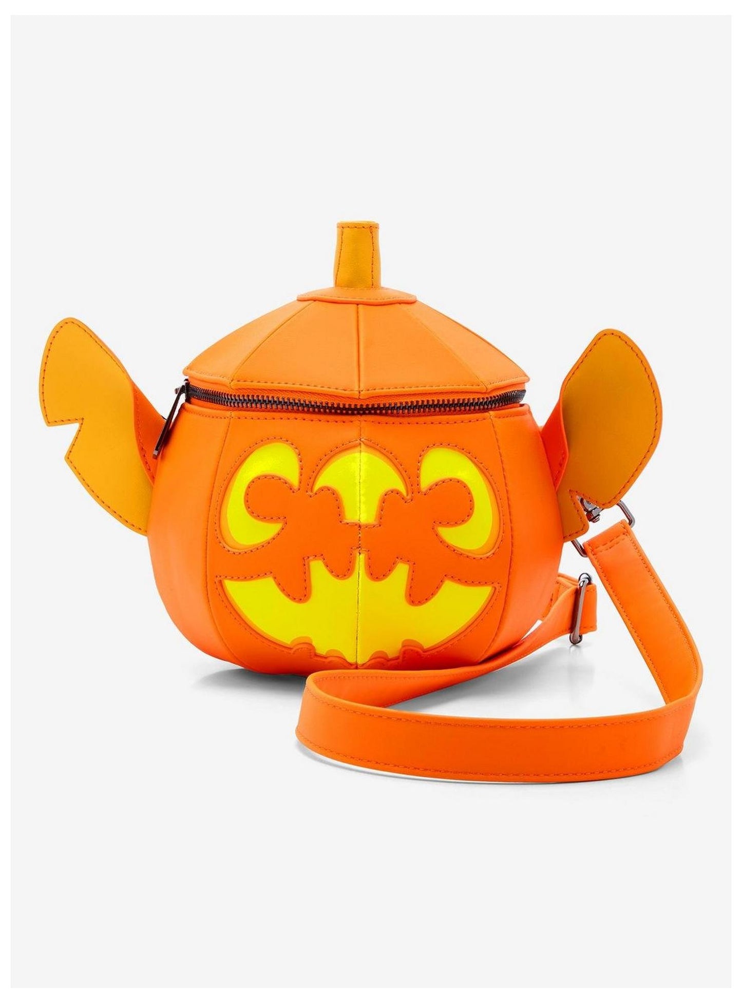 Disney Stitch Jack-O'-Lantern GITD Crossbody Bag