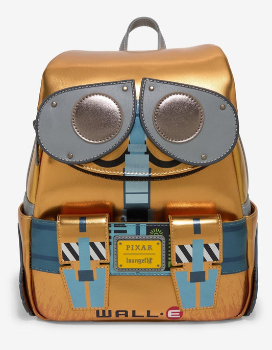 Disney Pixar Wall-E Reflective Metallic Mini Backpack