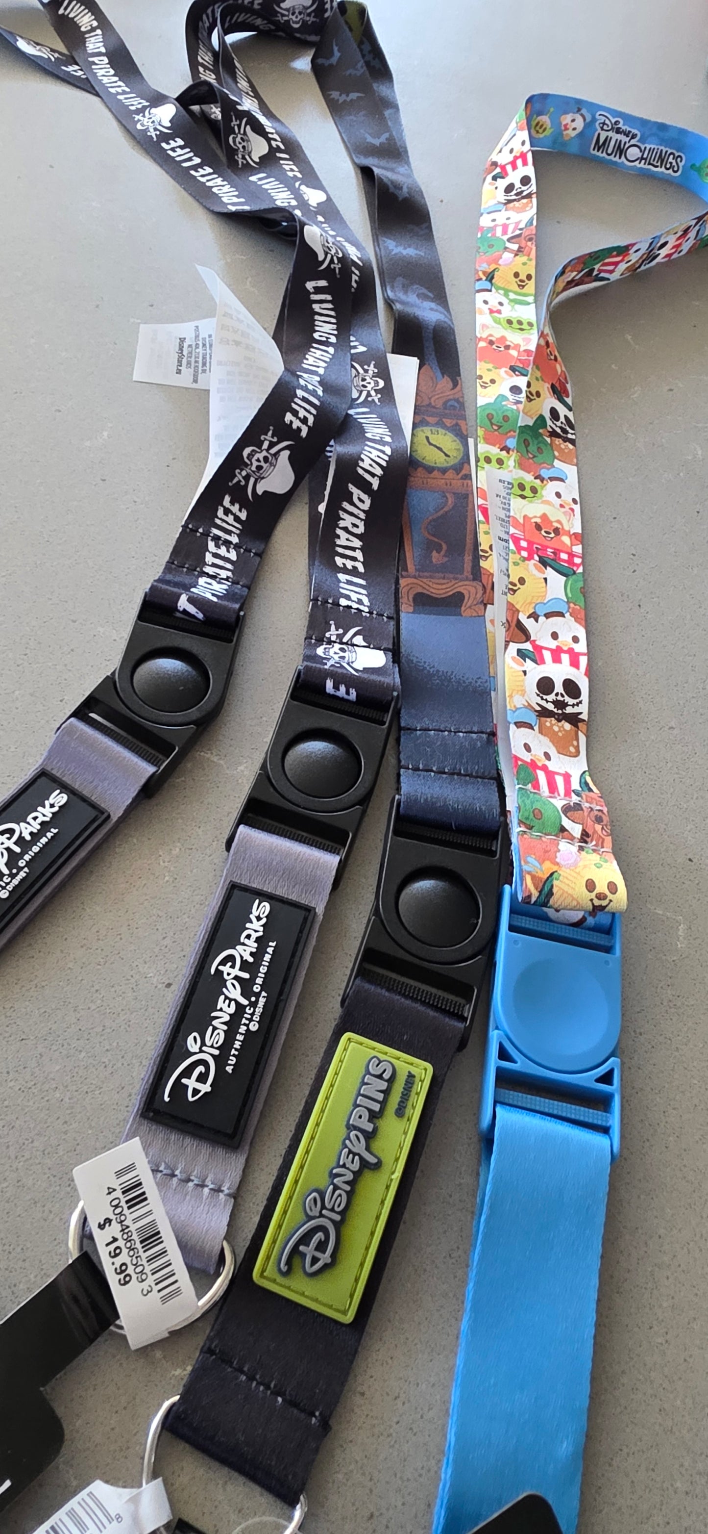 TRADING PINS: Disney Parks Lanyards for Badges and Pin Collectors