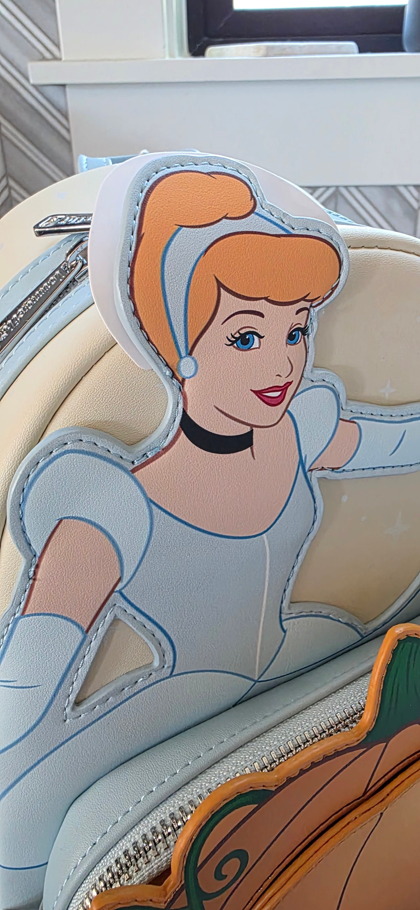 BP: Loungefly Disney Cinderella Ballgown Pumpkin With Mice Mini Backpack